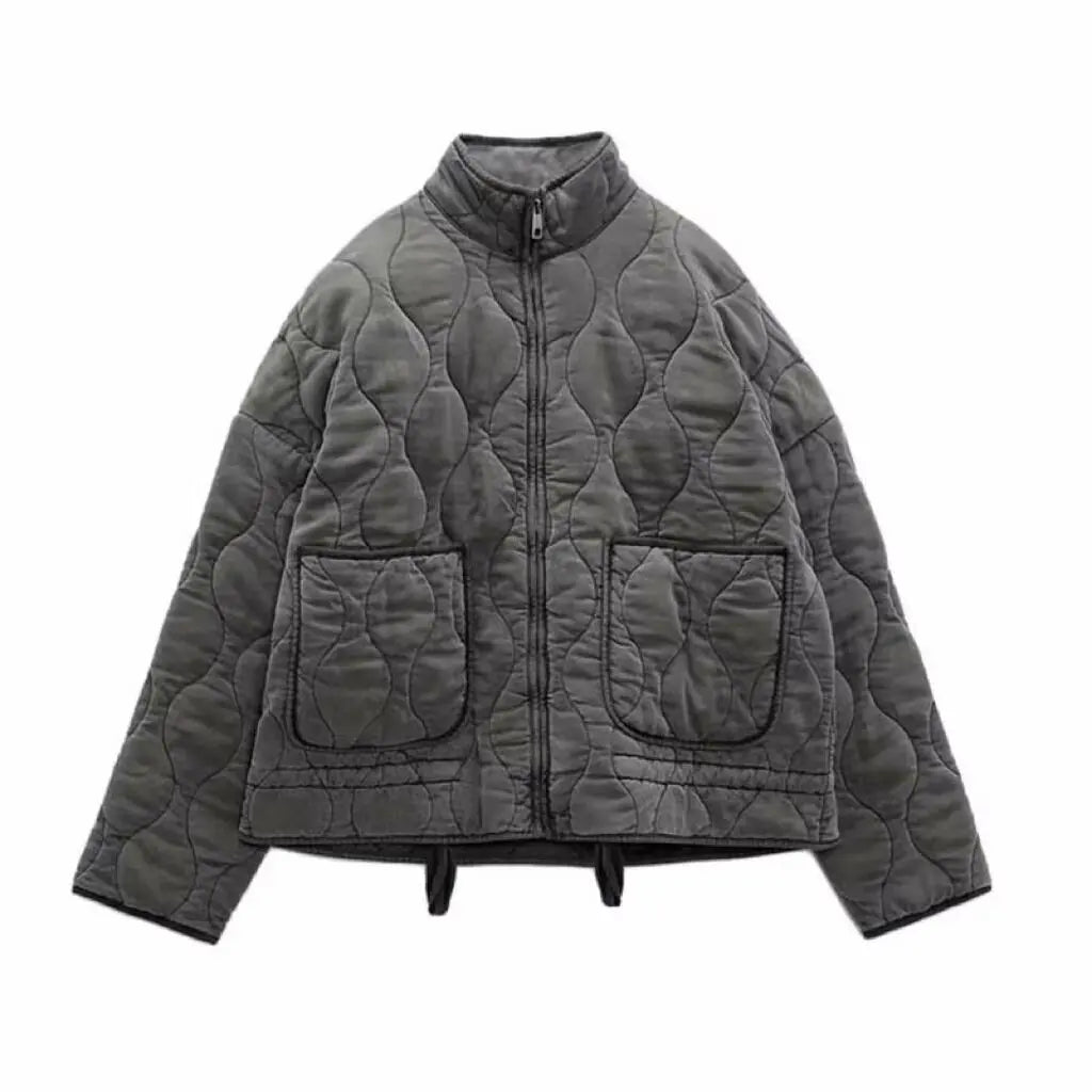 Veste rembourrée en coton pour femme