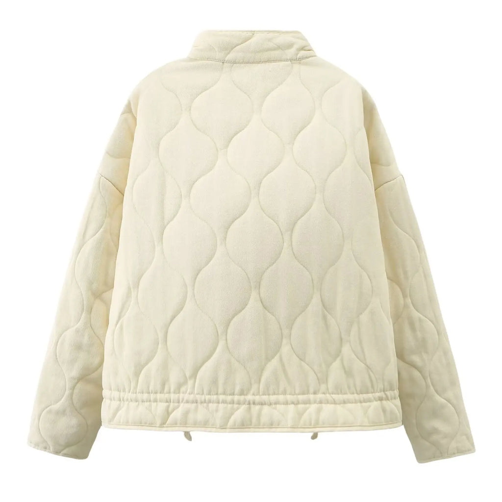 Veste rembourrée en coton pour femme
